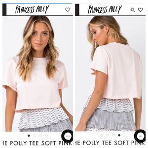 NWT PRINCESS POLLY CROPPED TEE
